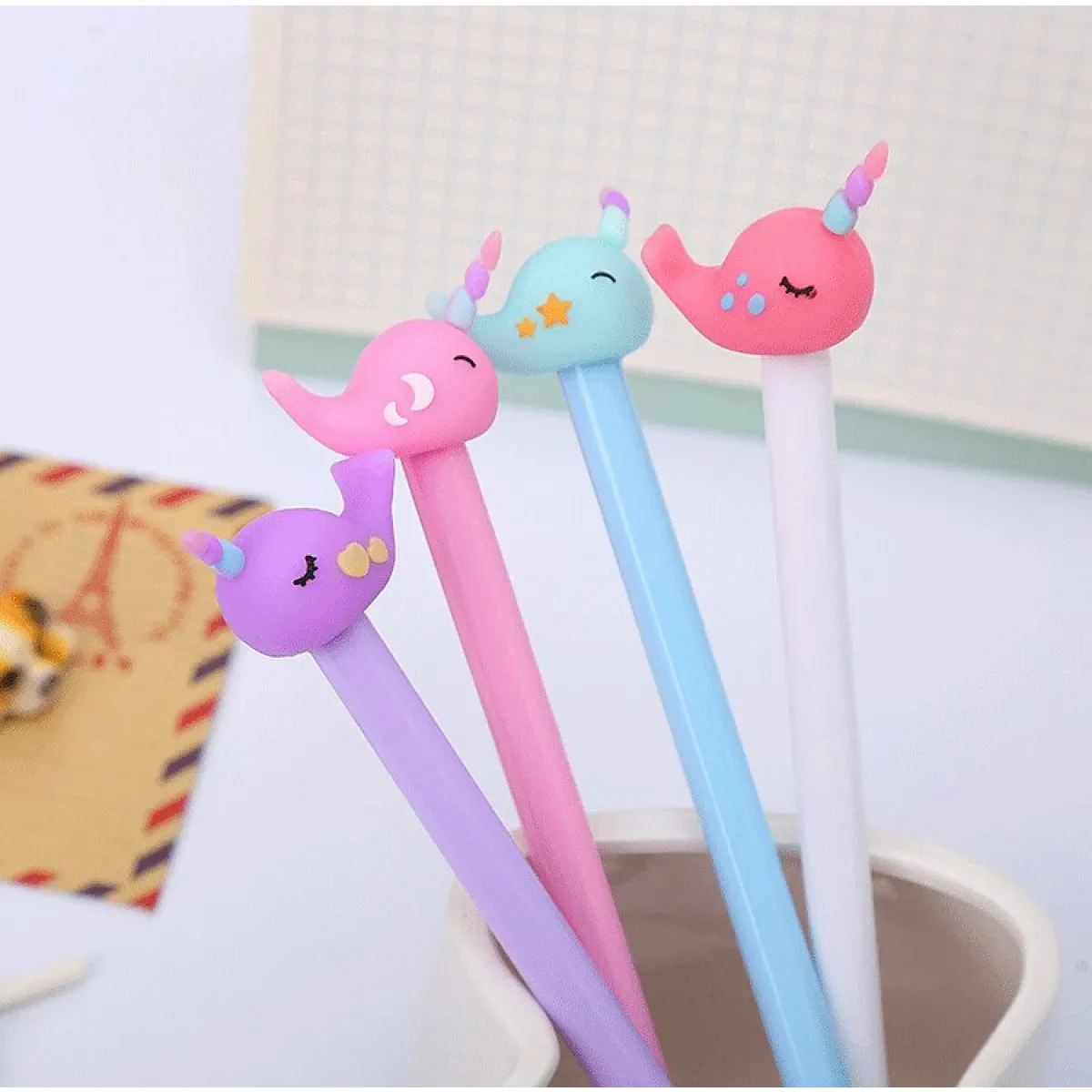 1pc Kawaii Animals Gel Pen from Kawaii Stop