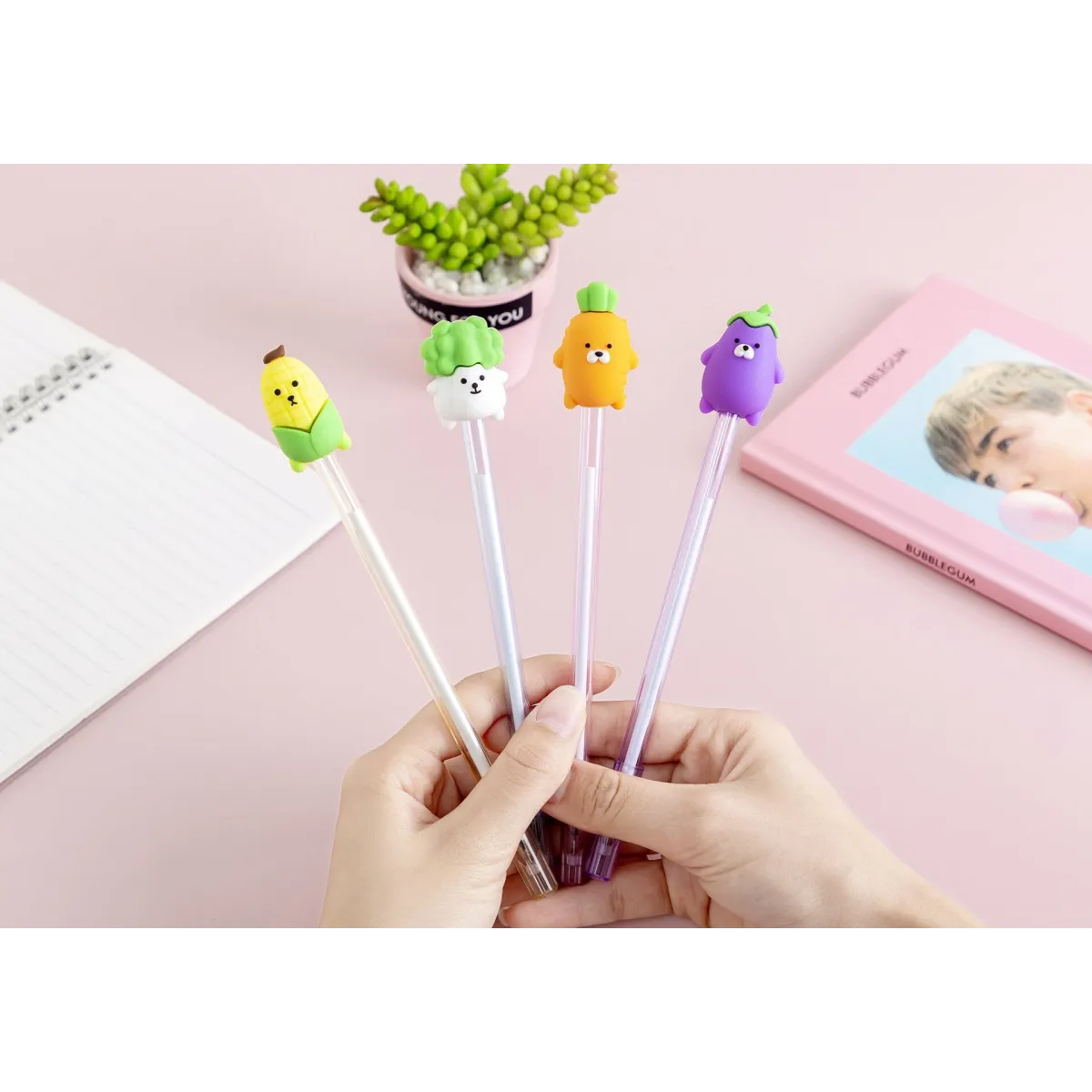 1pc Kawaii Animals Gel Pen from Kawaii Stop