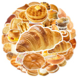Kawaii Bread Food Stickers Pack - Cute Scrapbooking & Car Decals from Kawaii Stop