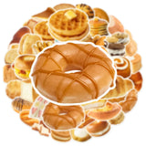 Kawaii Bread Food Stickers Pack - Cute Scrapbooking & Car Decals from Kawaii Stop