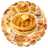 Kawaii Bread Food Stickers Pack - Cute Scrapbooking & Car Decals from Kawaii Stop