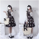 Kawaii Bunny Strawberry Lolita Dress From Kawaii Stop