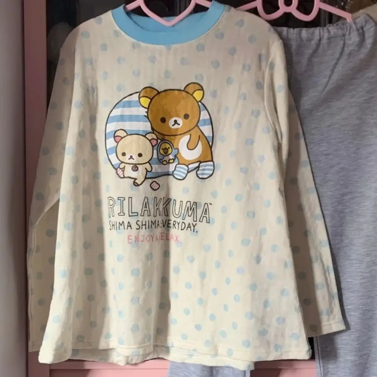 Kawaii Cartoon Print Long Sleeve Tee – Harajuku Loose Casual Top From Kawaii Stop