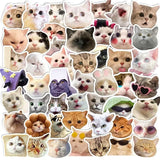 Kawaii Cat Mood Stickers - Aesthetic Decor for DIY & More from Kawaii Stop