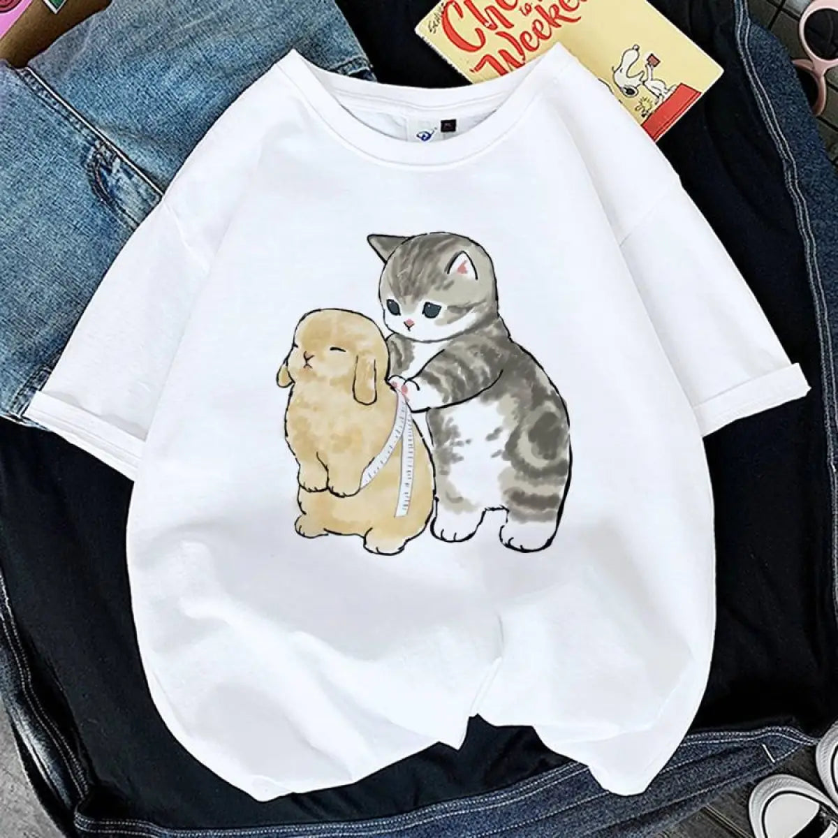 Kawaii Cat Graphic Tees From Kawaii Stop