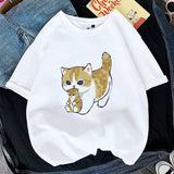 Kawaii Cat Graphic Tees From Kawaii Stop