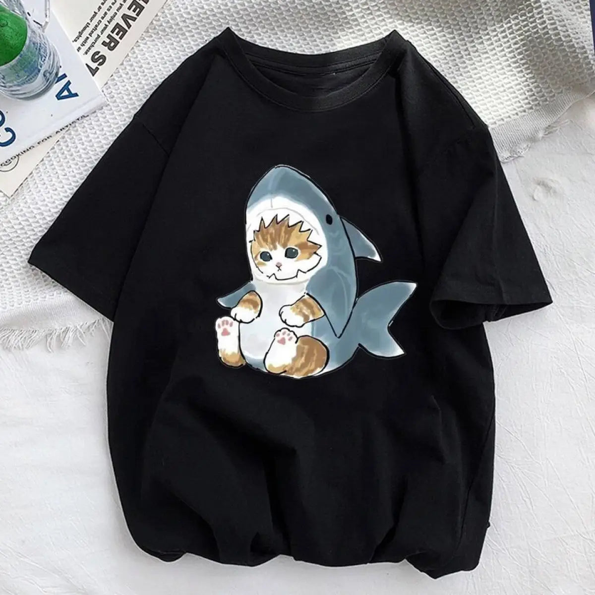 Kawaii Cat Graphic Tees From Kawaii Stop