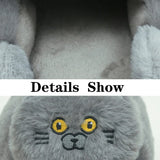 Kawaii Cat Winter Slippers for Women & Men Strap from Kawaii Stop