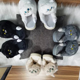 Kawaii Cat Winter Slippers for Women & Men Strap from Kawaii Stop