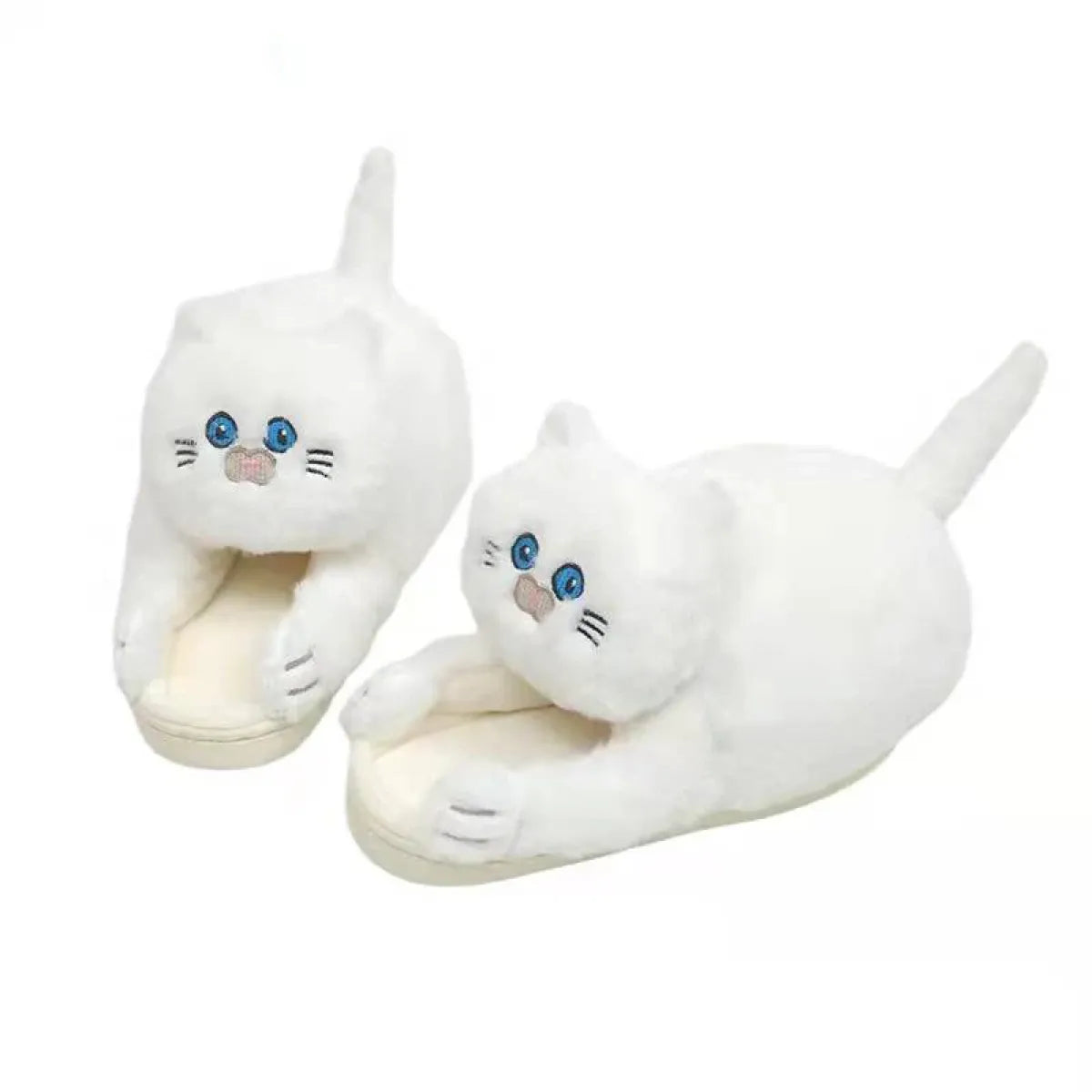 Kawaii Cat Winter Slippers for Women & Men Strap from Kawaii Stop