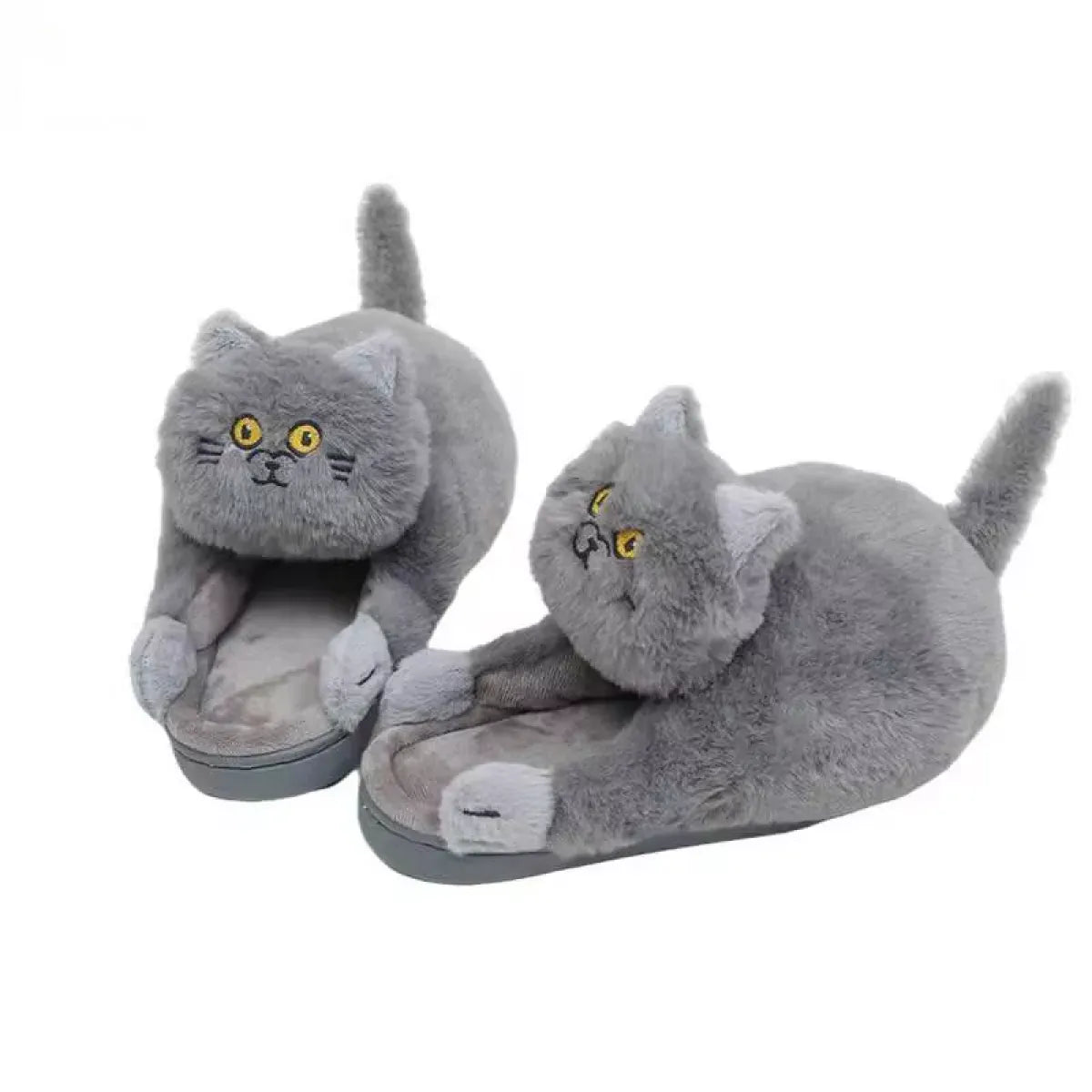 Kawaii Cat Winter Slippers for Women & Men Strap from Kawaii Stop