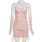 Kawaii Drawstring Mini Dress From Kawaii Stop