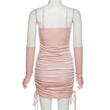 Kawaii Drawstring Mini Dress From Kawaii Stop