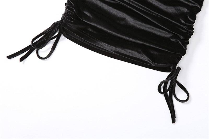 Kawaii Drawstring Mini Dress From Kawaii Stop