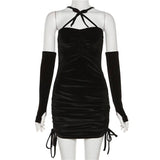 Kawaii Drawstring Mini Dress From Kawaii Stop