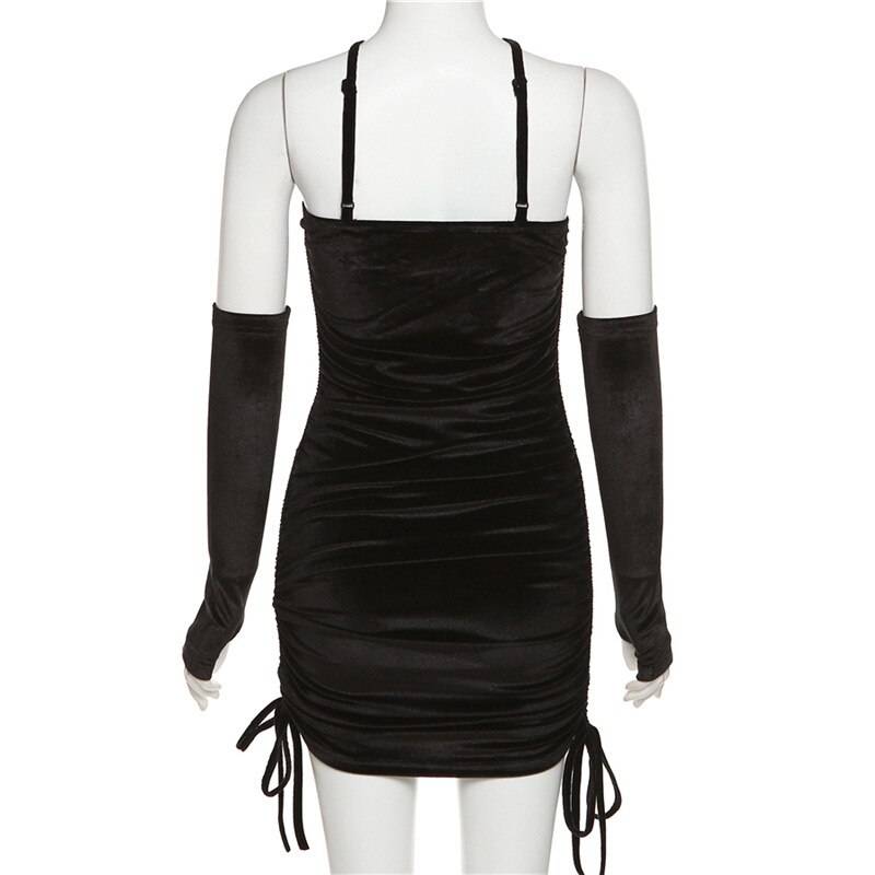 Kawaii Drawstring Mini Dress From Kawaii Stop