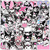 Kawaii Kuromi Stickers: Waterproof Decals from Kawaii Stop