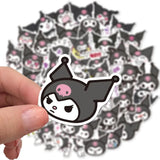 Kawaii Kuromi Stickers: Waterproof Decals from Kawaii Stop