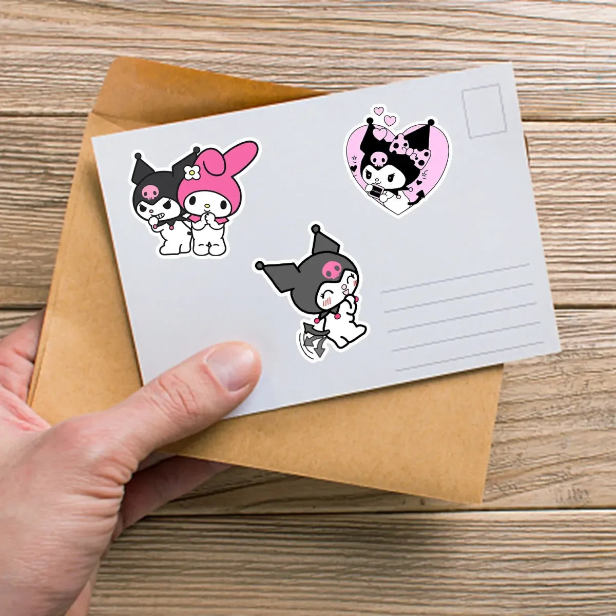 Kawaii Kuromi Stickers: Waterproof Decals from Kawaii Stop