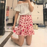 Kawaii Pink Heart Mermaid Skirt from Kawaii Stop