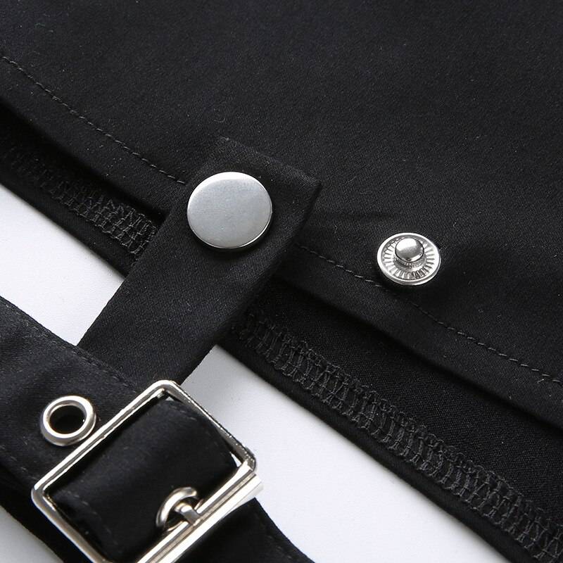 Hollow Out Punk Shorts From Kawaii Stop