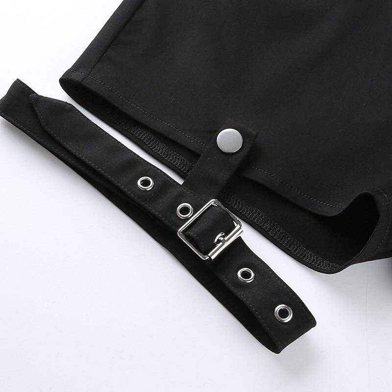 Hollow Out Punk Shorts From Kawaii Stop