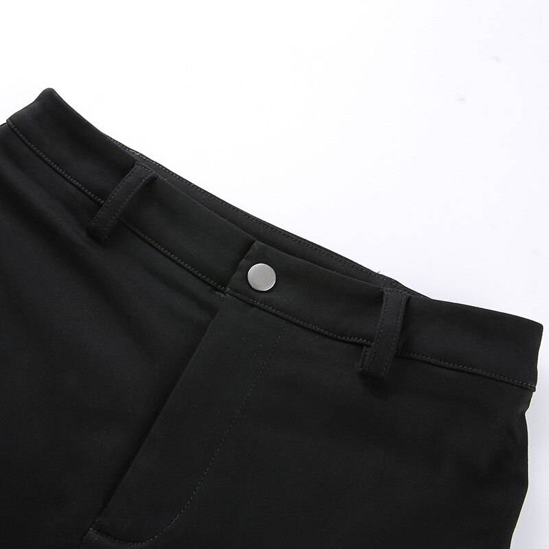 Hollow Out Punk Shorts From Kawaii Stop