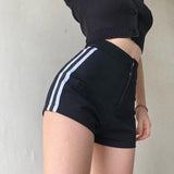 Hollow Out Punk Shorts From Kawaii Stop