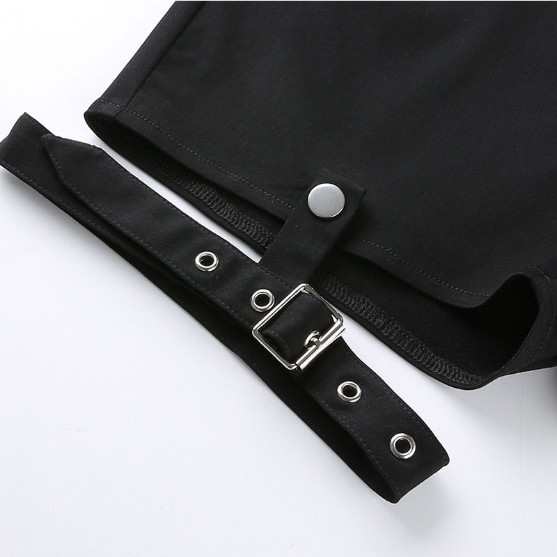 Hollow Out Punk Shorts From Kawaii Stop