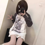 Kawaii Y2K Harajuku Top – Detachable Sleeve Anime Tee From Kawaii Stop