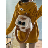 Kawaii Zip-Up Hoodie - Oversized Cute Bear Sweatshirt for Women From Kawaii Stop