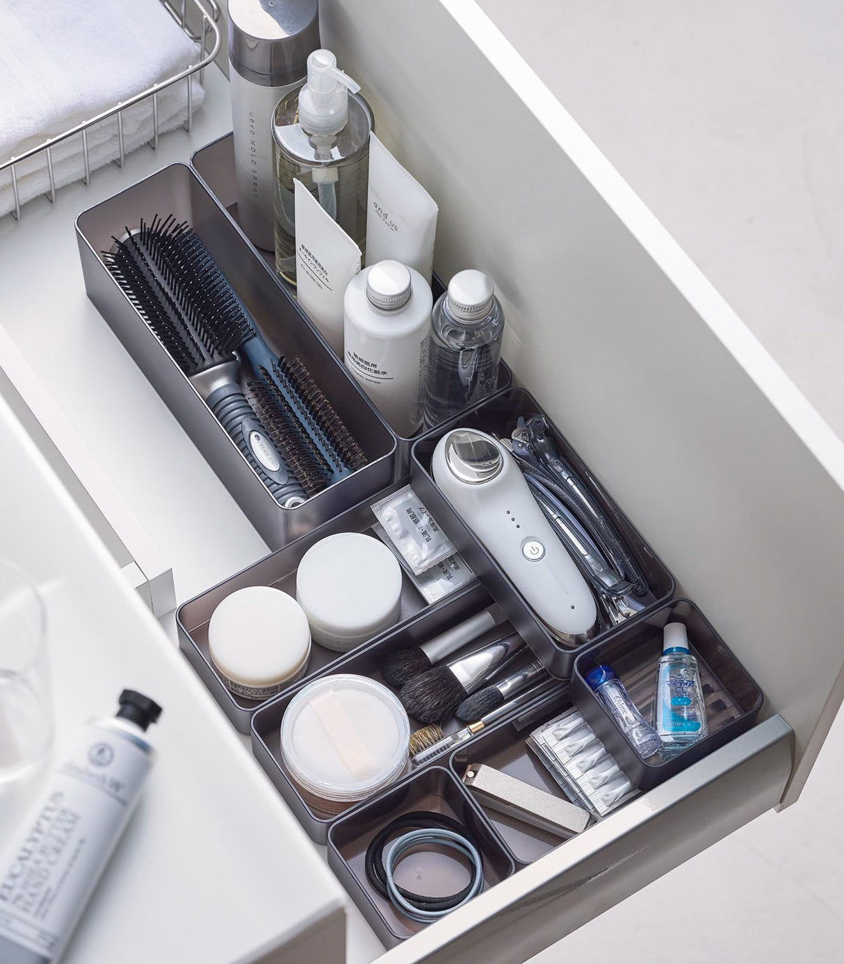 Stackable Clear Organizers [Set of 2] - Four Sizes from Yamazaki Home