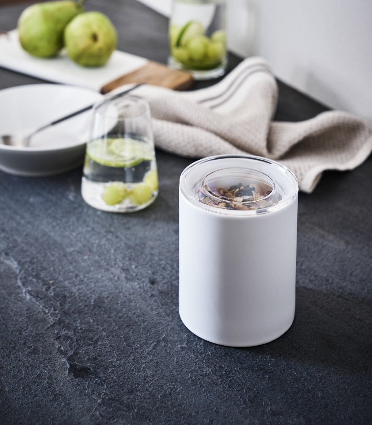 Ceramic Canister - Two Sizes from Yamazaki Home
