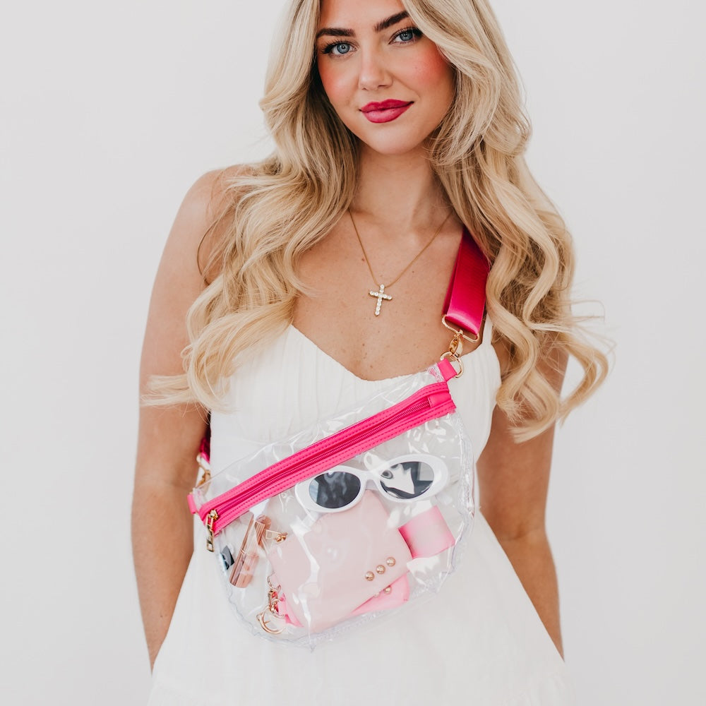 Kehlani Clear Bum Bag from Pretty Simple