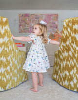 The Mimi Dress - Madame Butterfly Print from Timo & Violet