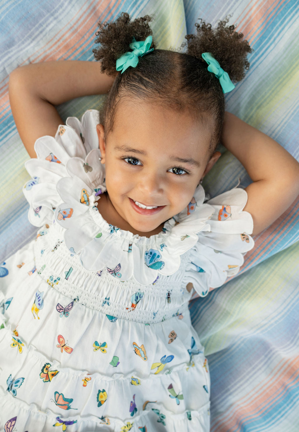 The Mimi Dress - Madame Butterfly Print from Timo & Violet