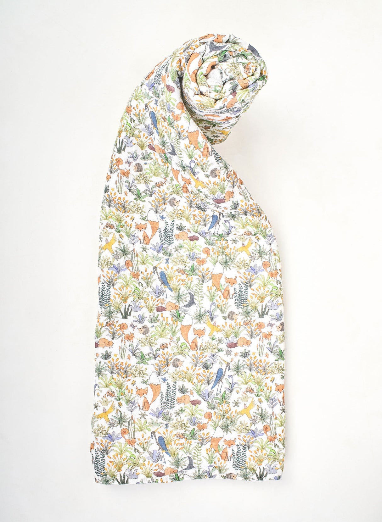 Foxy Forest Shawl Blanket from Timo & Violet