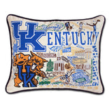 Kentucky, University of Collegiate Embroidered Pillow by CatStudio from Quirks!
