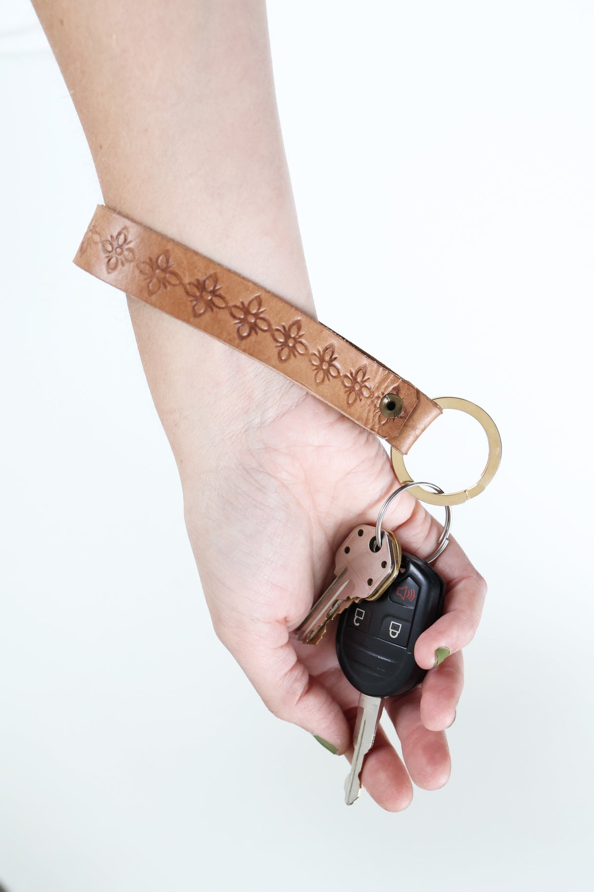 Blossom Keychain Wristlet From Jubilee Trading Company