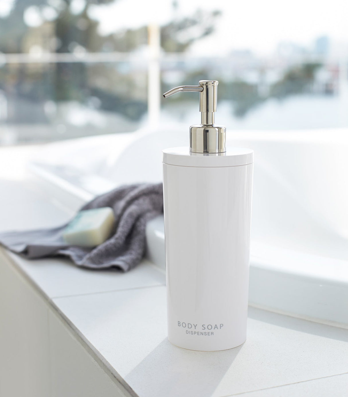 Round Shower Dispenser - Three Styles from Yamazaki Home