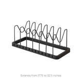 Adjustable Pot Lid Organizer - Steel from Yamazaki Home