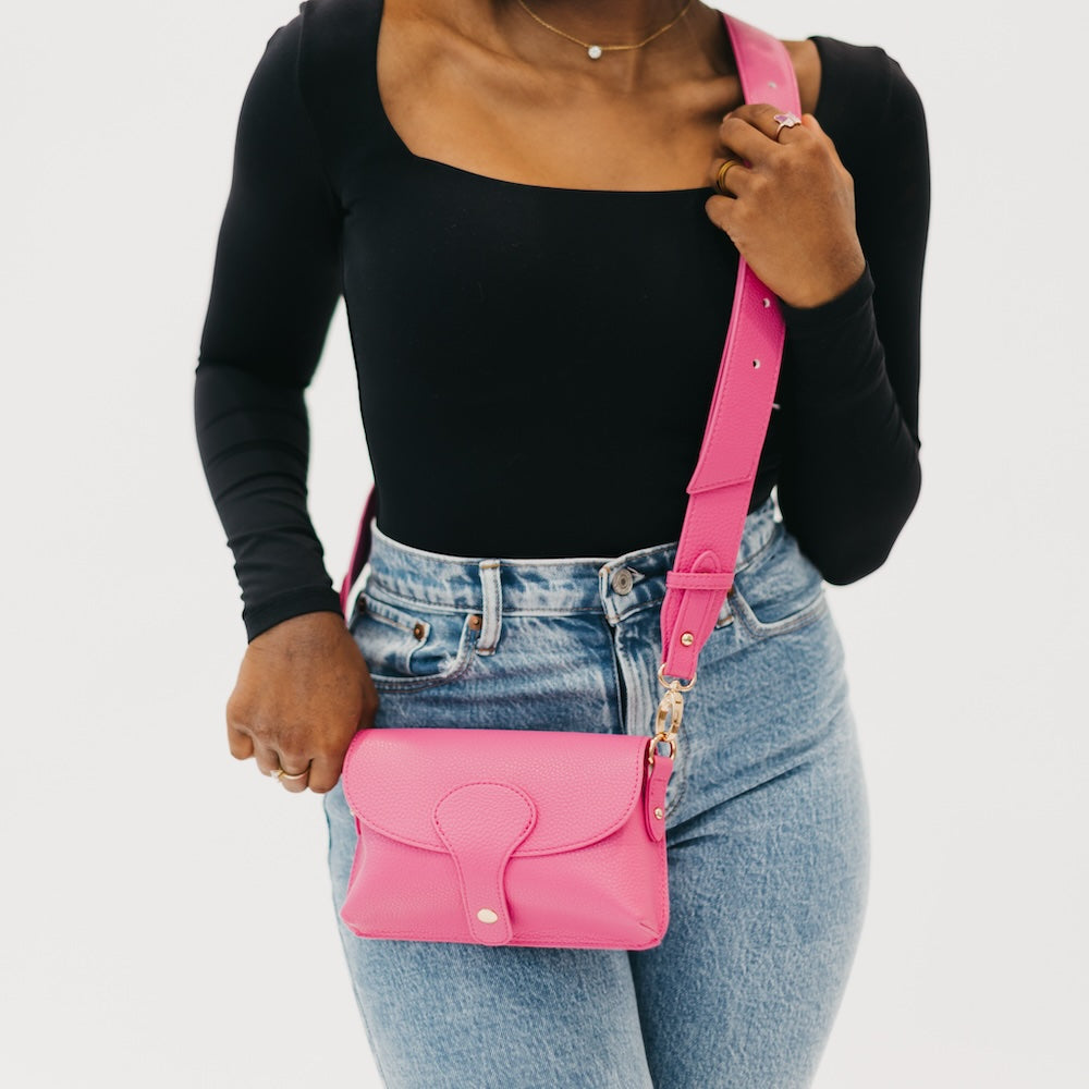 Khloe Vegan Leather Crossbody from Pretty Simple