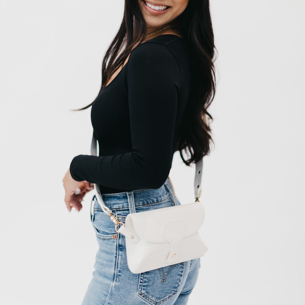 Khloe Vegan Leather Crossbody from Pretty Simple