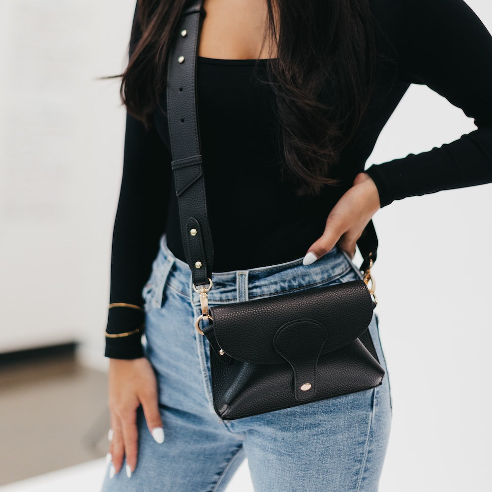 Khloe Vegan Leather Crossbody from Pretty Simple