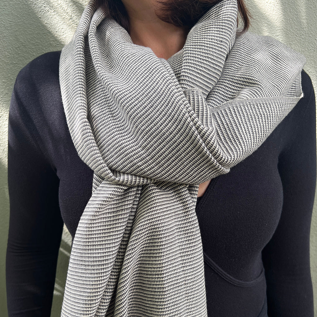 Cambodian Handloom Scarf from SLATE + SALT