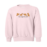 Kids 'Dino Nugget Fan Club' Crewneck Sweatshirt from United Monograms