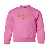 Kids 'Dino Nugget Fan Club' Crewneck Sweatshirt from United Monograms