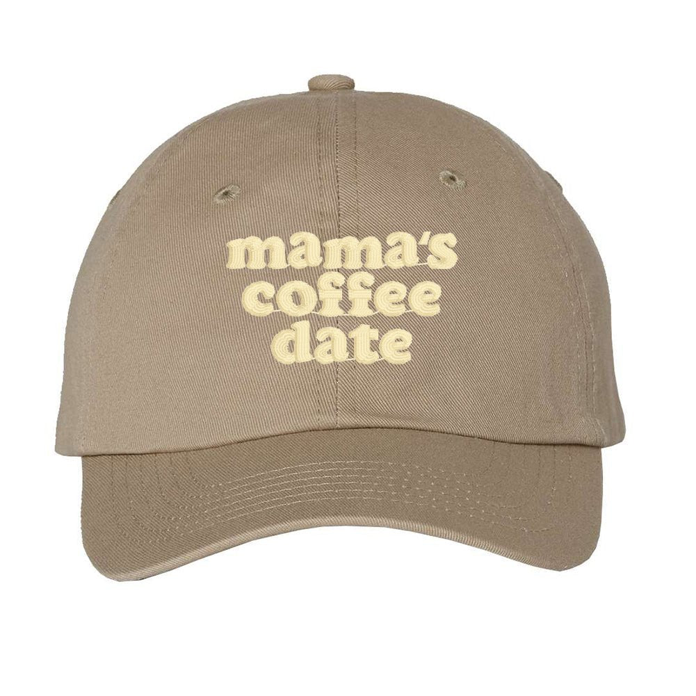 Kids 'Mama's Coffee Date' Baseball Hat from United Monograms