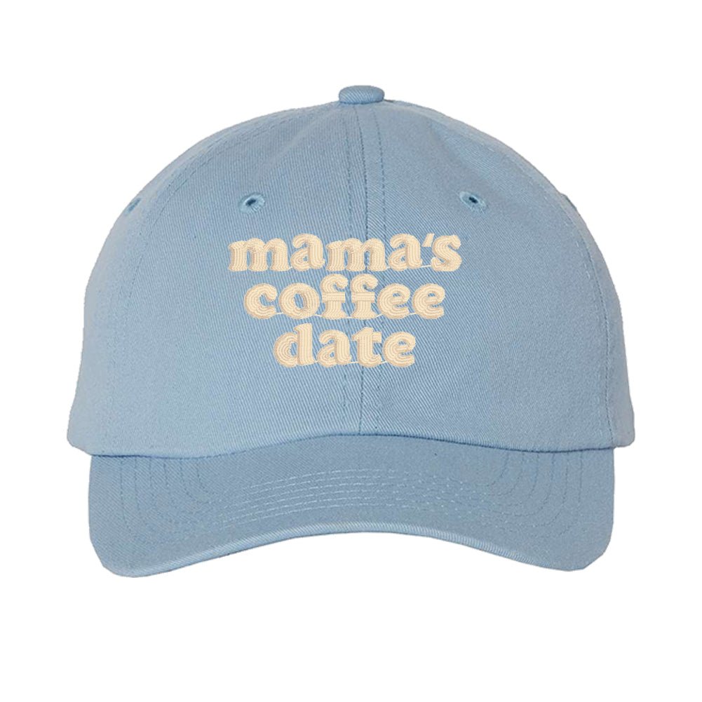 Kids 'Mama's Coffee Date' Baseball Hat from United Monograms