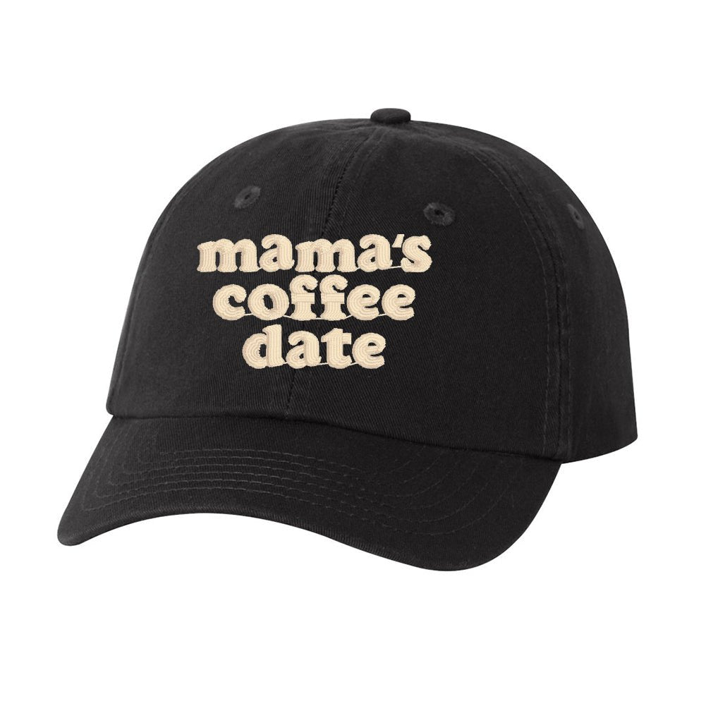 Kids 'Mama's Coffee Date' Baseball Hat from United Monograms